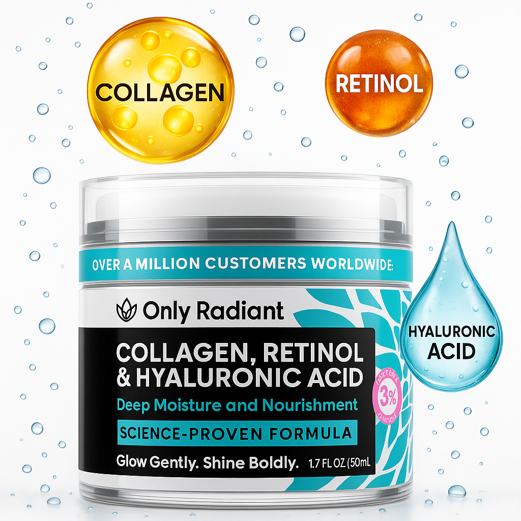 Only Radiant Collagen Glow Cream – Anti-Aging Moisturizer